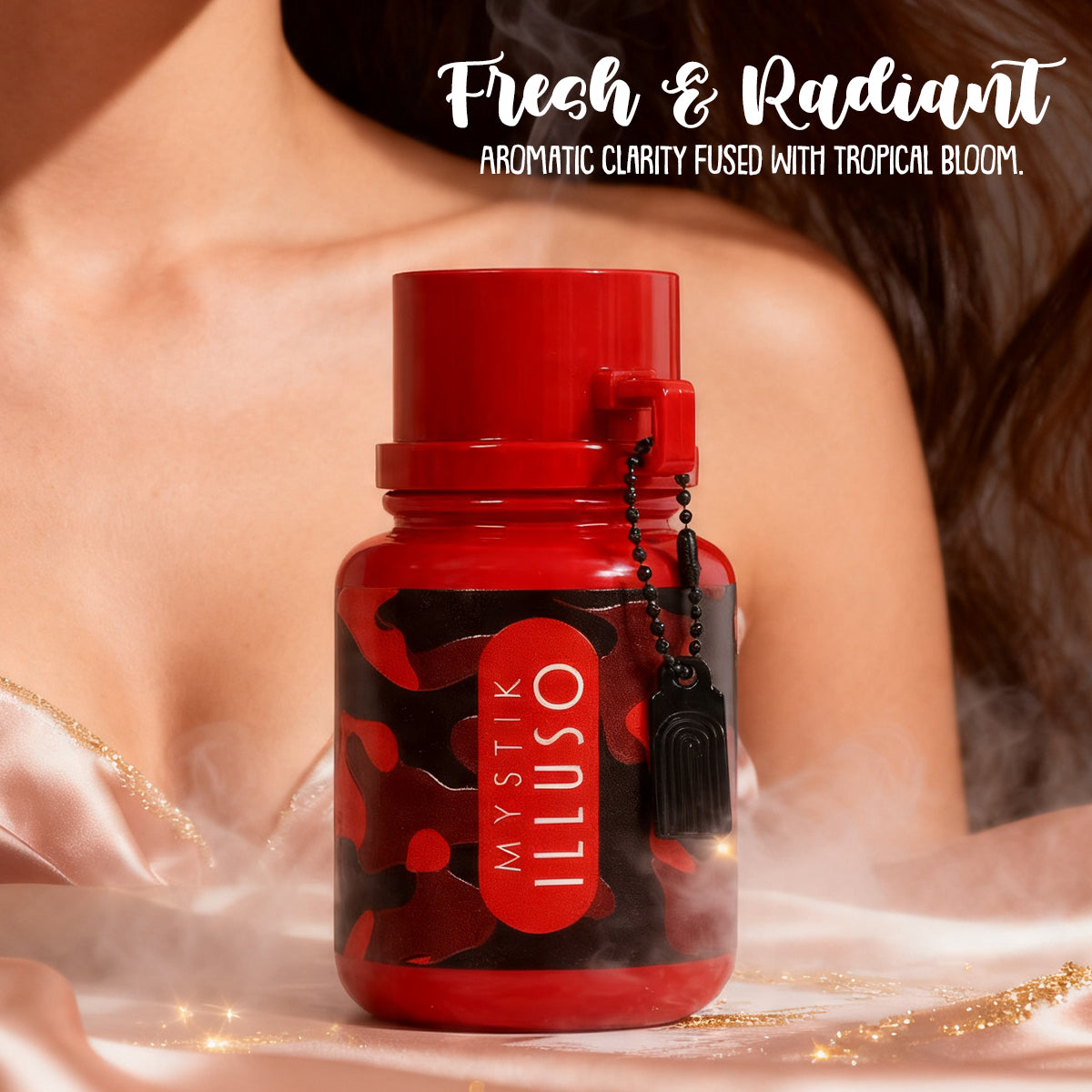 Mystik Illuso Spray Perfume Eau De Parfum For Men And Women - 100ML/3.4FL.OZ./3PCS