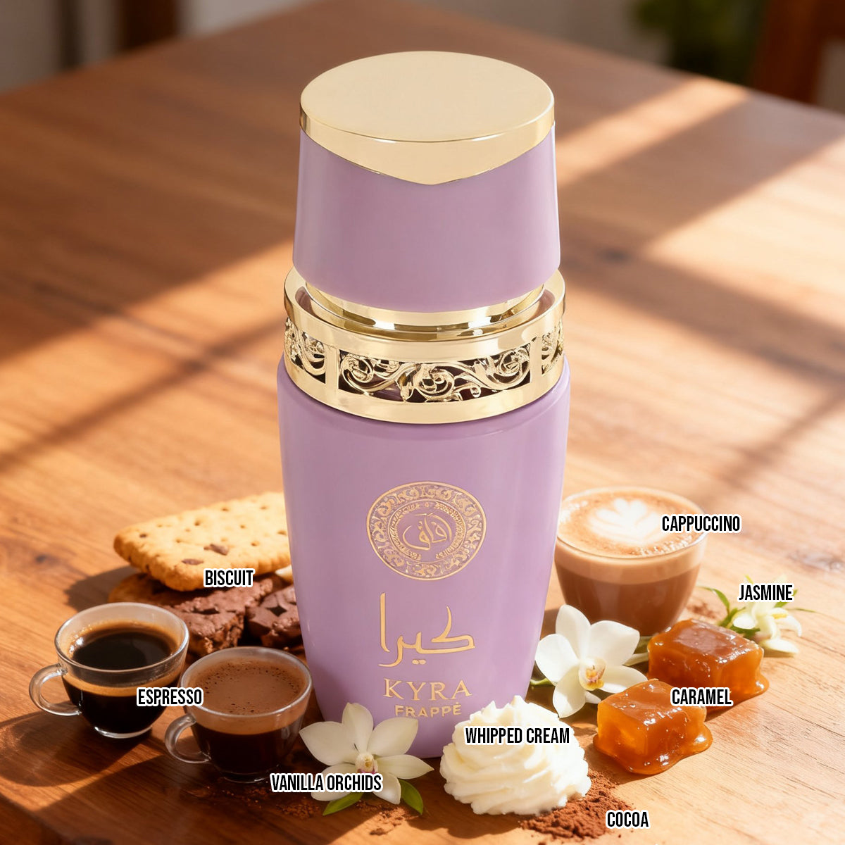 Kyra Frappe Spray Perfume Eau De Parfum For Women - 100ML/3.4FL.OZ./3PCS