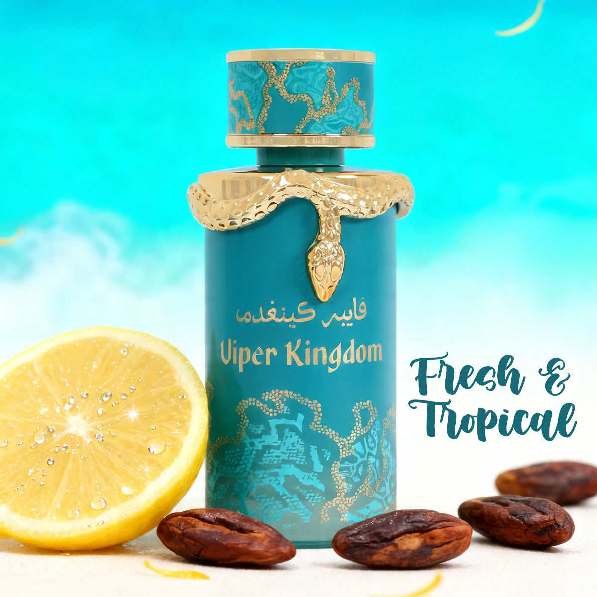 Viper Kingdom Nexus Spray Perfume Eau De Parfum For Men And Women - 100ML/3.4FL.OZ./3PCS