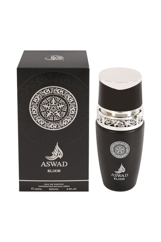 Aswad Elixir Spray Perfume Eau De Parfum For Men - 100ML/3.4FL.OZ./3PCS