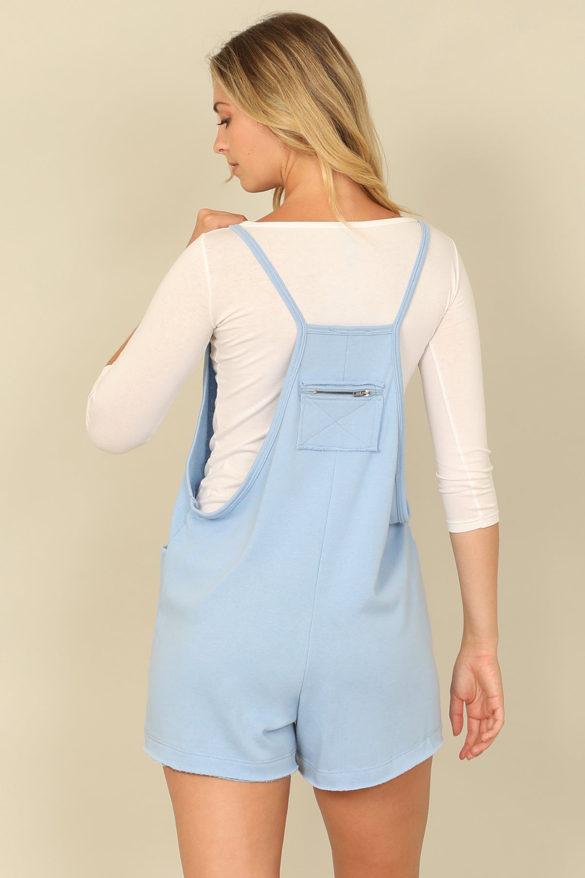 Spaghetti Strap Side Pocket Romper
