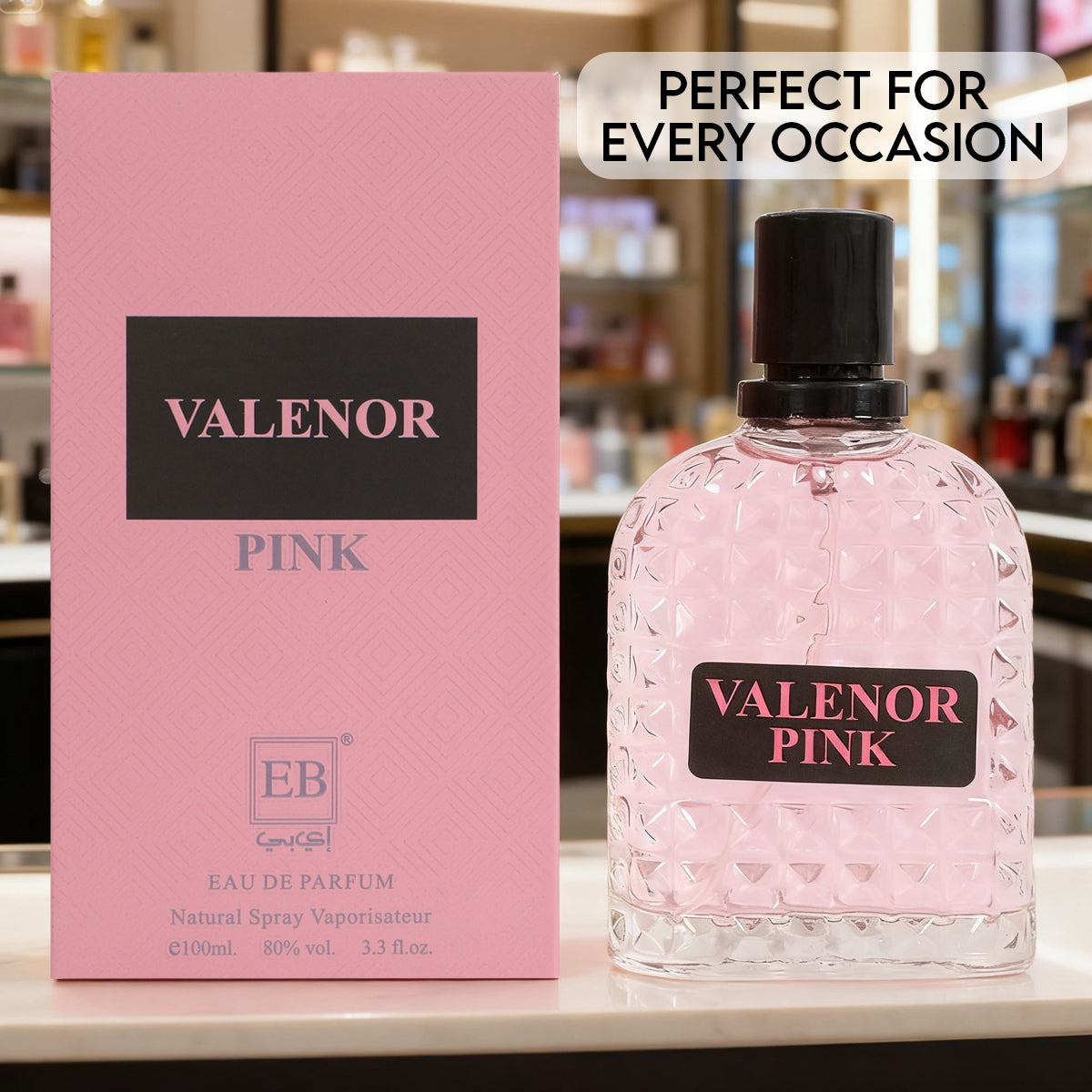 Valenor Spray Perfume Eau De Parfum For Men - 100ML/3.3FL.OZ./3PCS