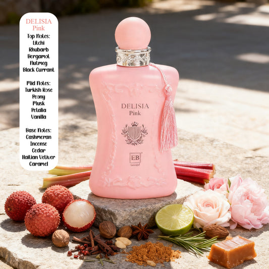 Delisia Pink Women Spray Perfume Eau De Parfum For Women - 100ML/3.3FL.OZ./3PCS