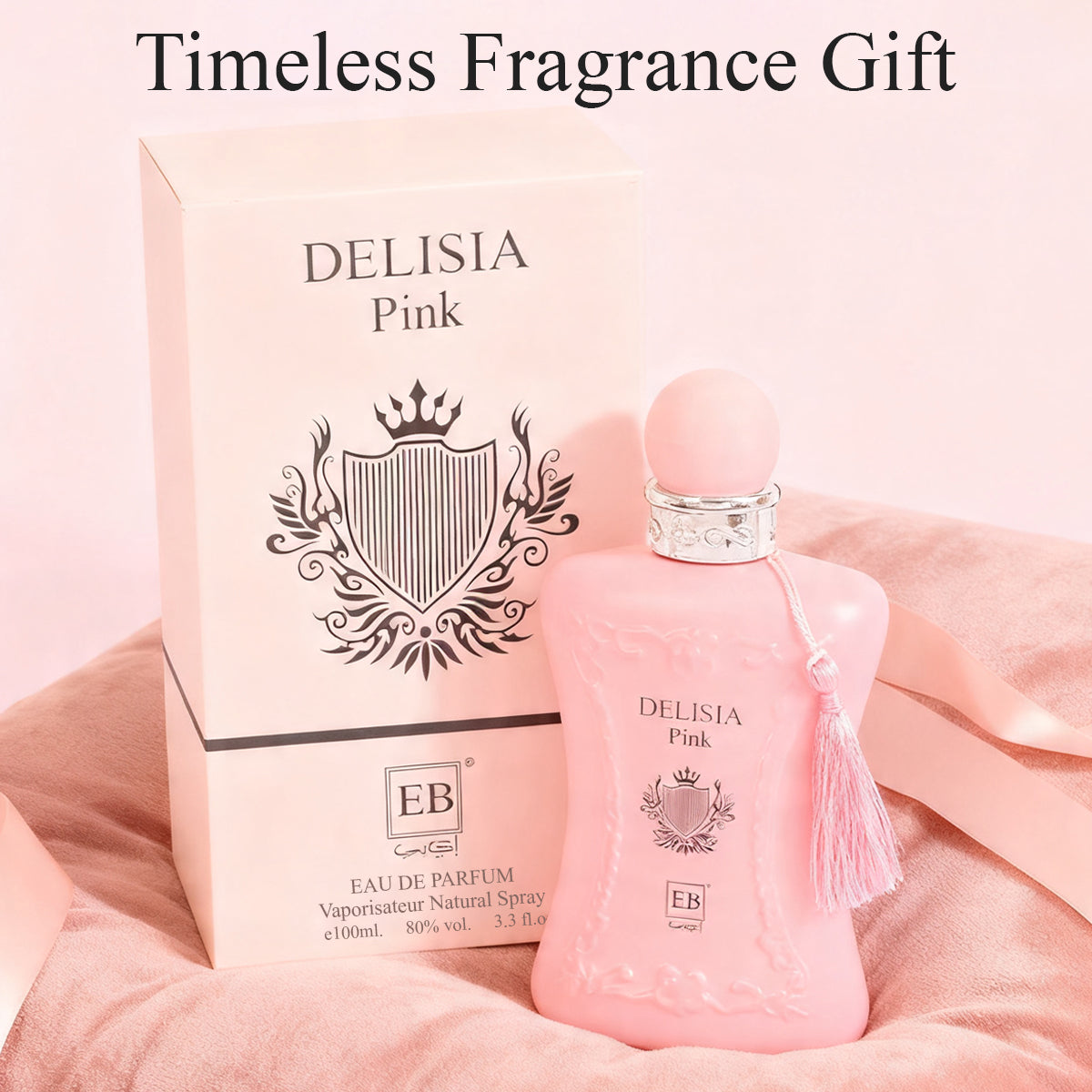 Delisia Pink Women Spray Perfume Eau De Parfum For Women - 100ML/3.3FL.OZ./3PCS