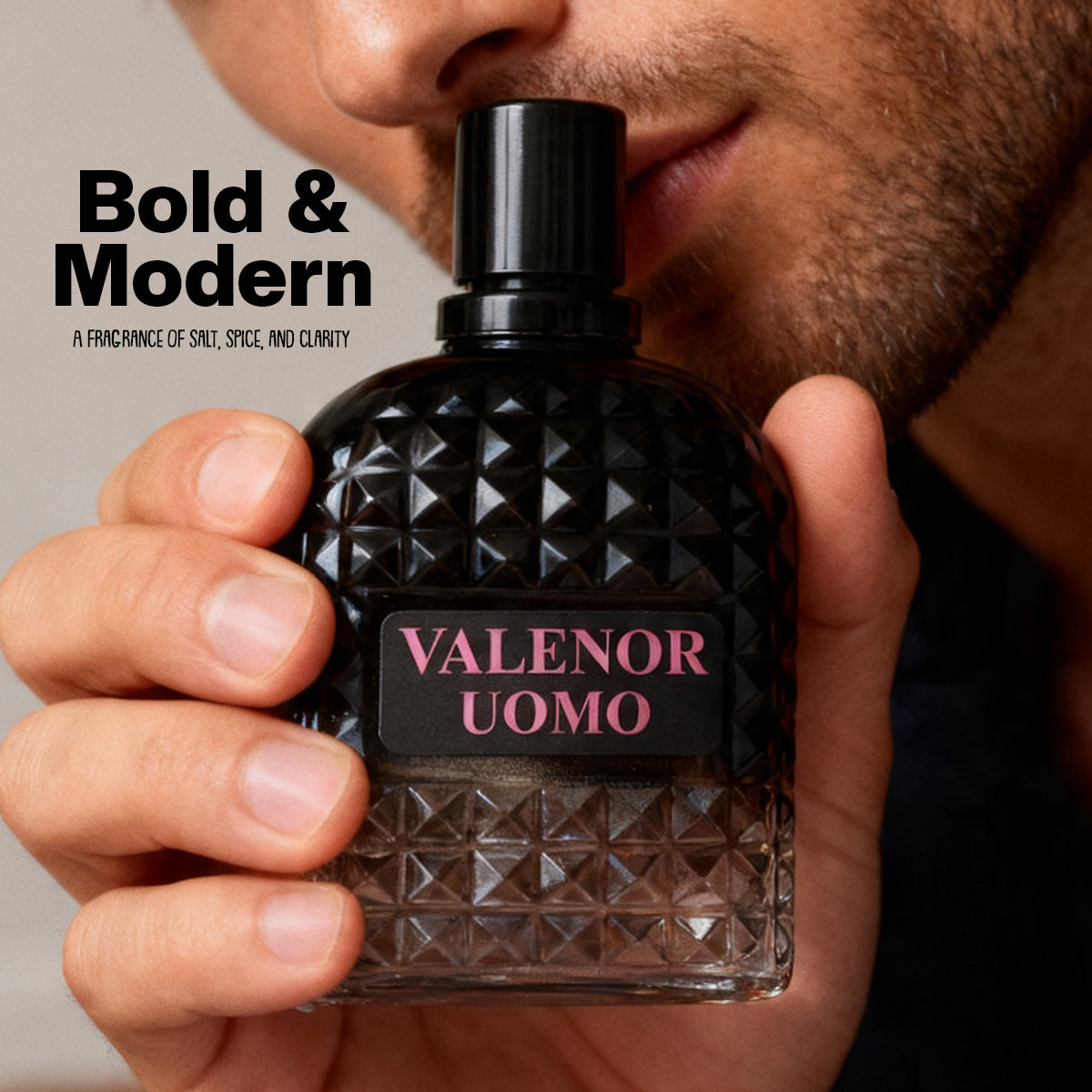 Valenor Uomo Spray Perfume Eau De Parfum For Men - 100ML/3.3FL.OZ./3PCS