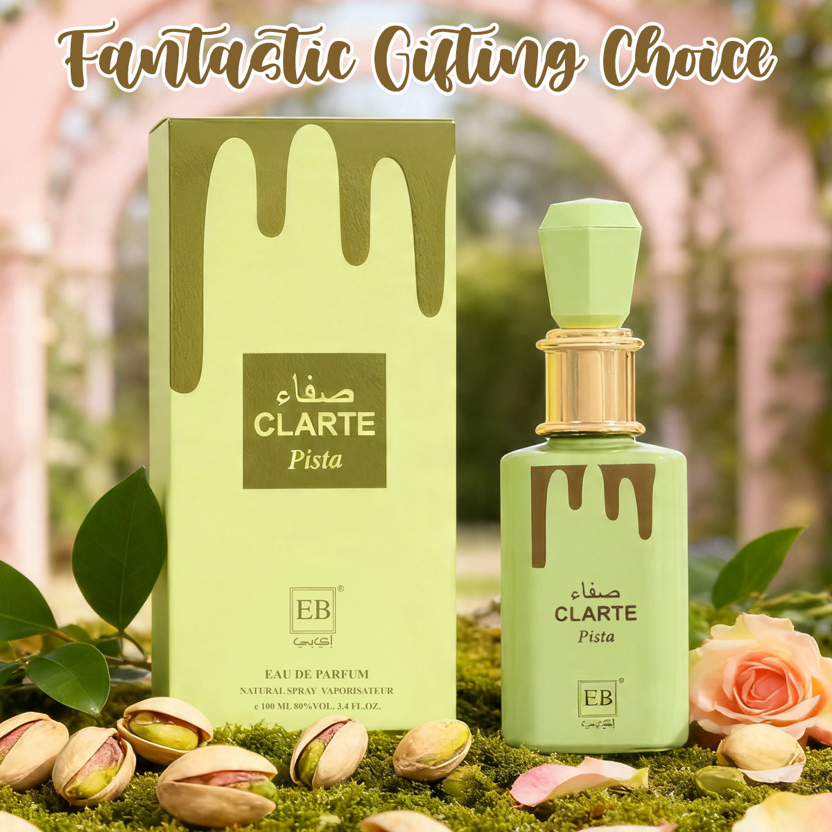 Clarte Pista  Spray Perfume Eau De Parfum For Men And Women - 100ML/3.4FL.OZ./3PCS