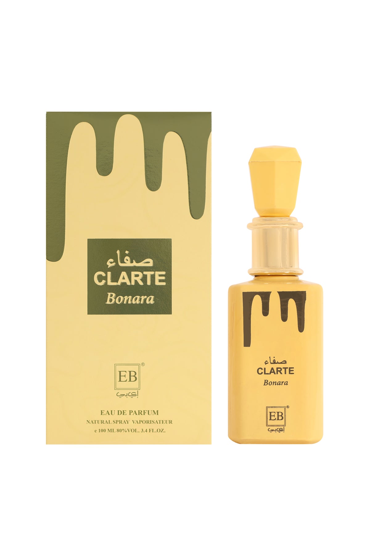 Clarte Bonara Spray Perfume Eau De Parfum For Men And Women - 100ML/3.4FL.OZ./3PCS
