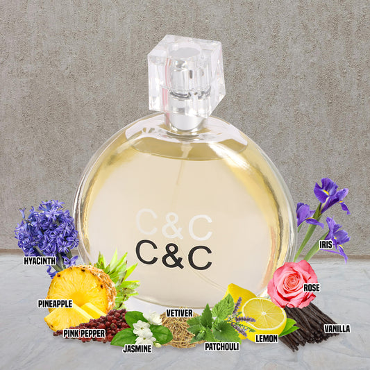 C & C Spray Perfume Eau De Parfum For Women - 100ML/3.4 FL.OZ./3PCS