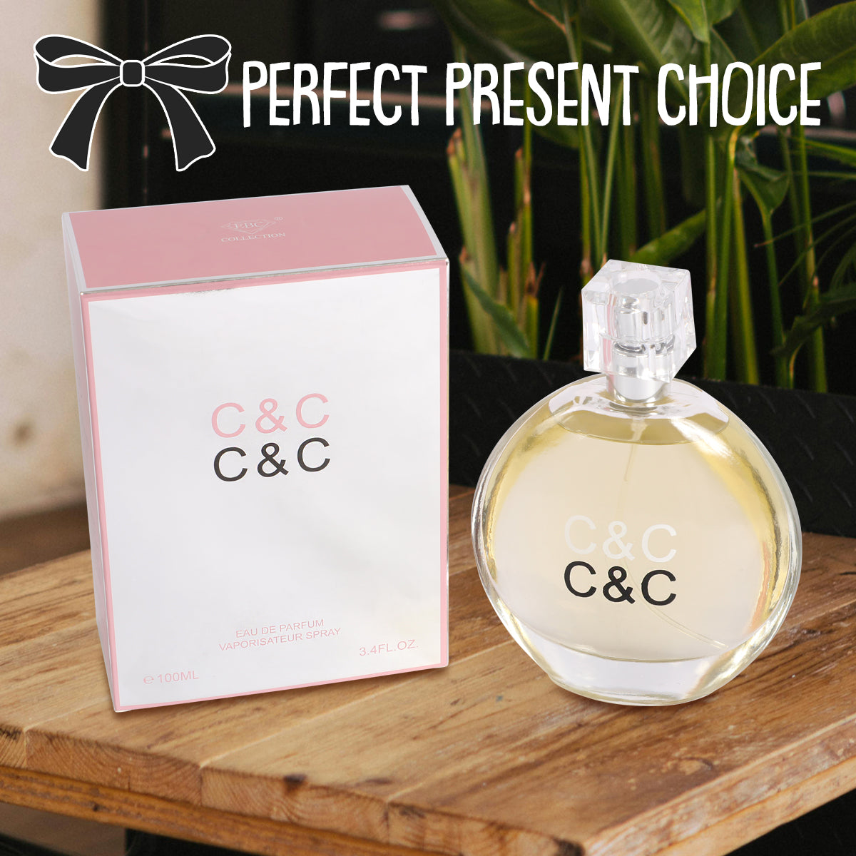 C & C Spray Perfume Eau De Parfum For Women - 100ML/3.4 FL.OZ./3PCS