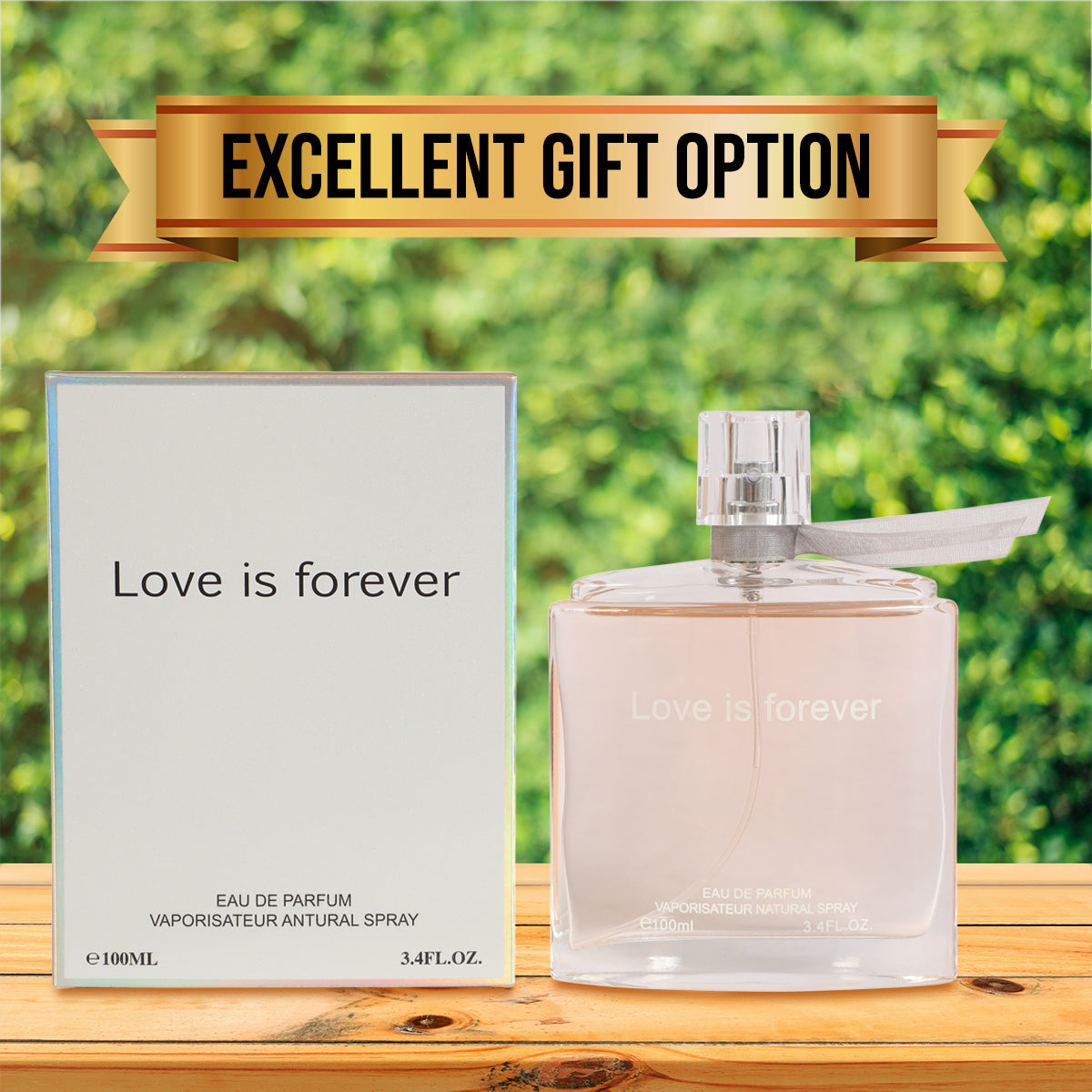 Love Is Forever Spray Perfume Eau De Parfum For Women - 100ML/3.4 FL.OZ./3PCS