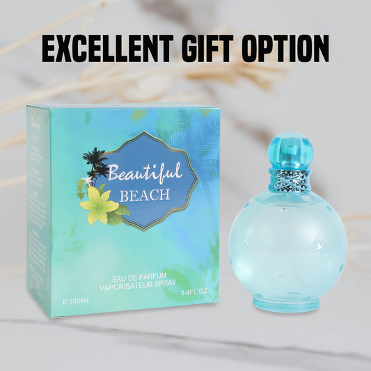 Beautiful Beach Spray Perfume Eau De Parfum For Women - 100ML/3.4 FL.OZ./3PCS