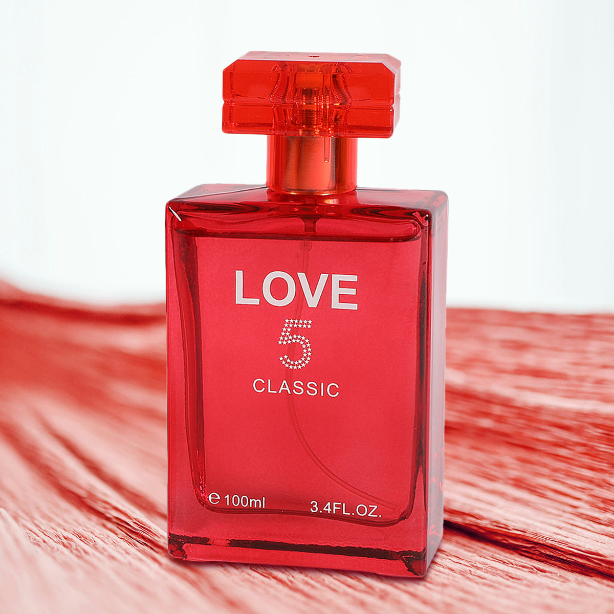 Classic Love 5 Red Spray Perfume Eau De Parfum For Women - 100ML/3.4 FL.OZ./3PCS