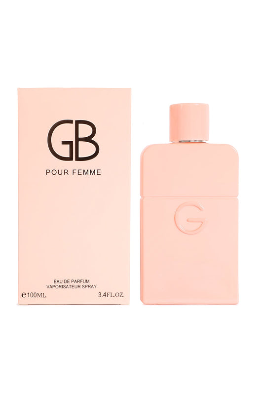 GB POUR FEMME PINK SPRAY PERFUME EAU DE PARFUM FOR WOMEN - 100ML/3.4 FL.OZ.