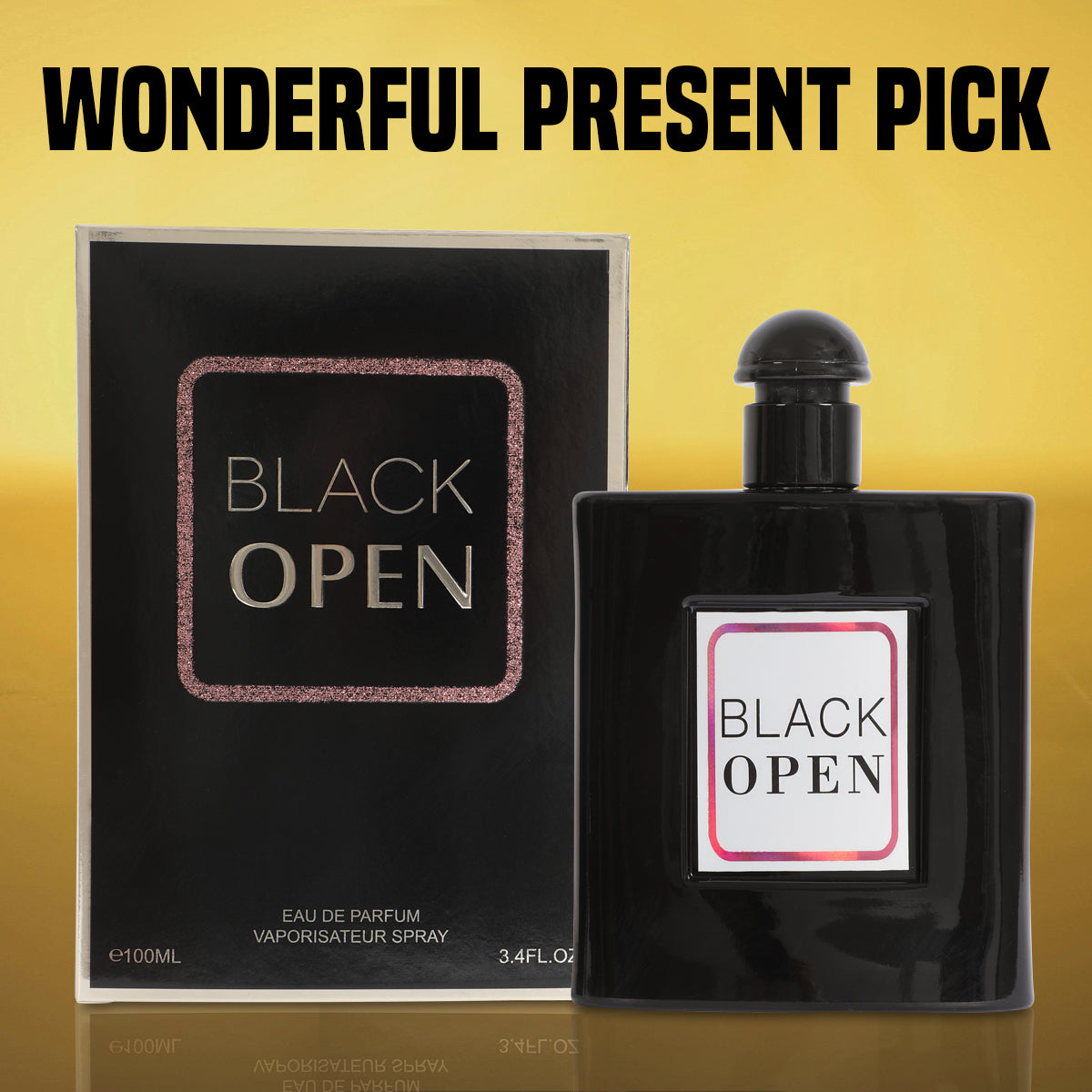 Open Parfum Black Open Spray Perfume Eau De Parfum For Women - 100ML/3.4 FL.OZ ...