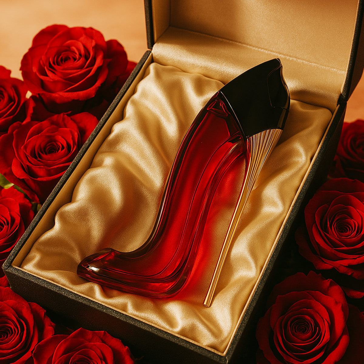 Princess High Heels Red & Black Spray Perfume Eau De Parfum For Women - 85ML/2.9 FL.OZ./3PCS