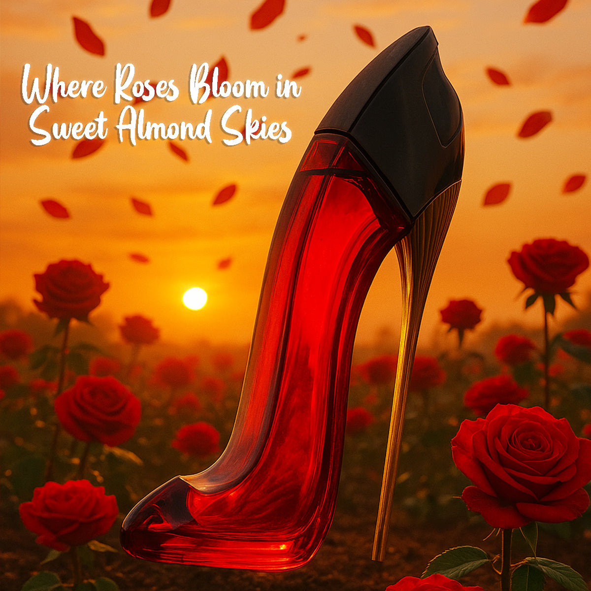 Princess High Heels Red & Black Spray Perfume Eau De Parfum For Women - 85ML/2.9 FL.OZ./3PCS