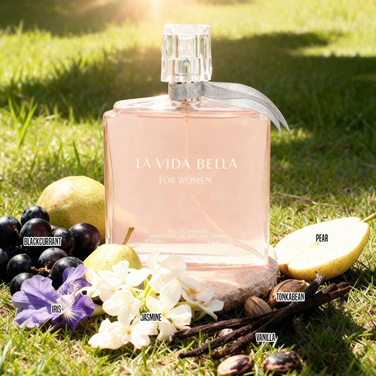 La Vida Bella Pour Femme Spray Perfume Eau De Parfum For Women - 100ML/3.4FL.OZ./3PCS
