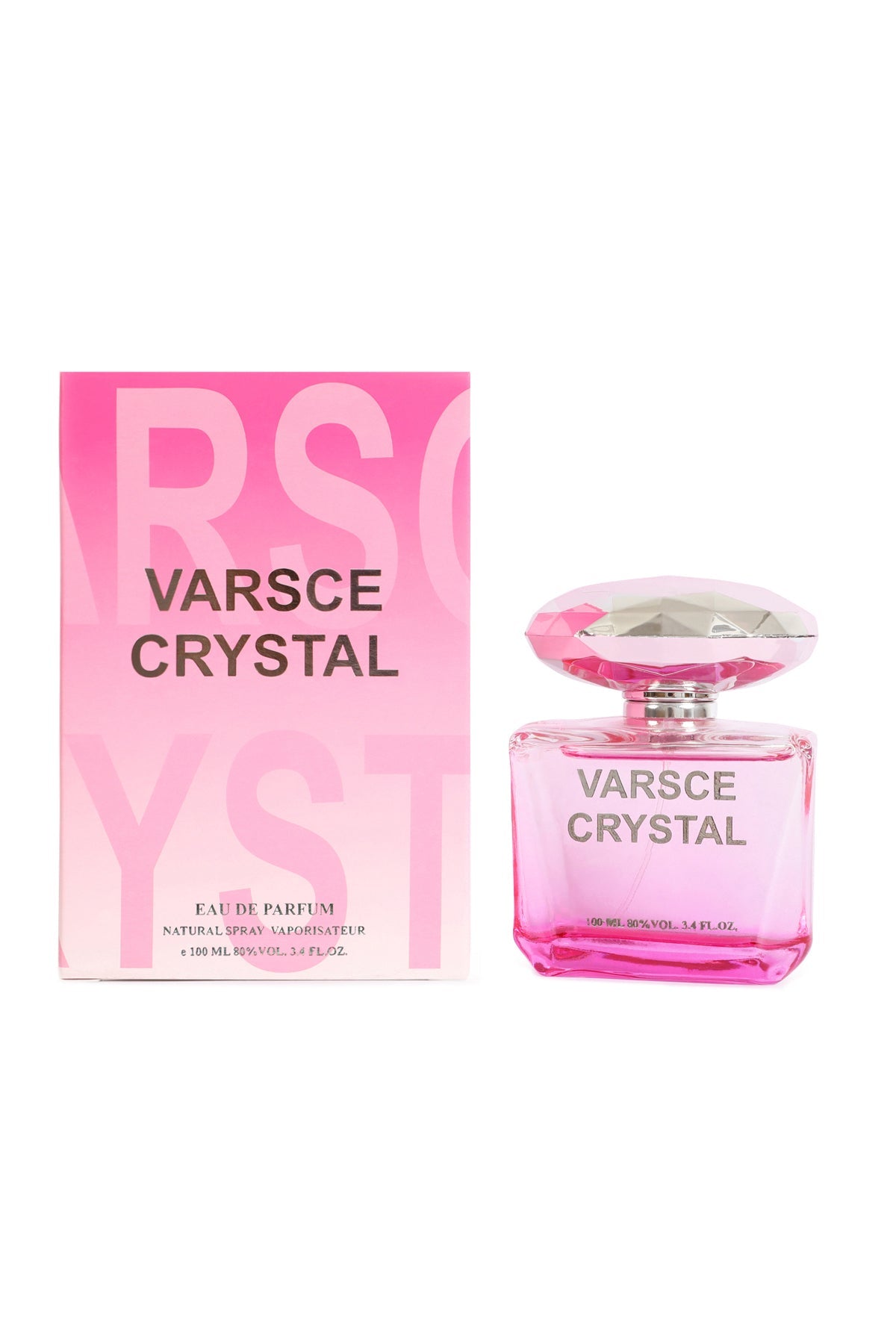 VARSCE CRYSTAL SPRAY PERFUME EAU DE PARFUM FOR WOMEN - 100ML/3.4 FL.OZ.