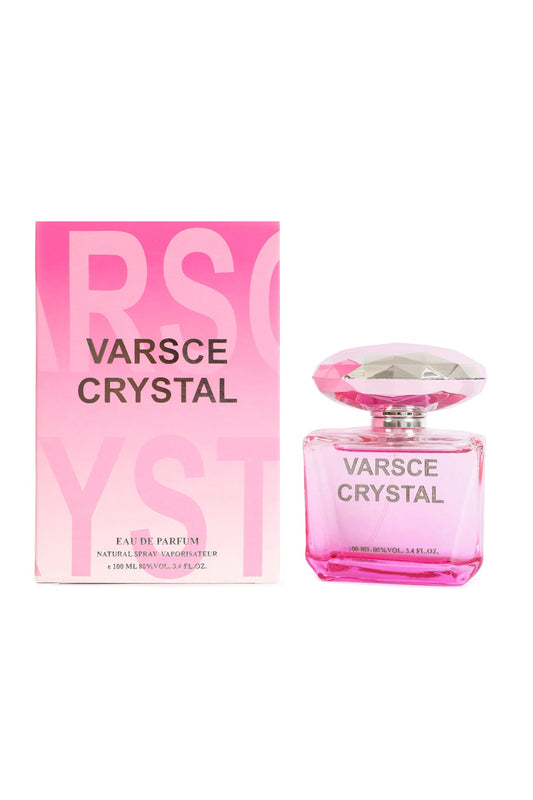 VARSCE CRYSTAL SPRAY PERFUME EAU DE PARFUM FOR WOMEN - 100ML/3.4 FL.OZ.
