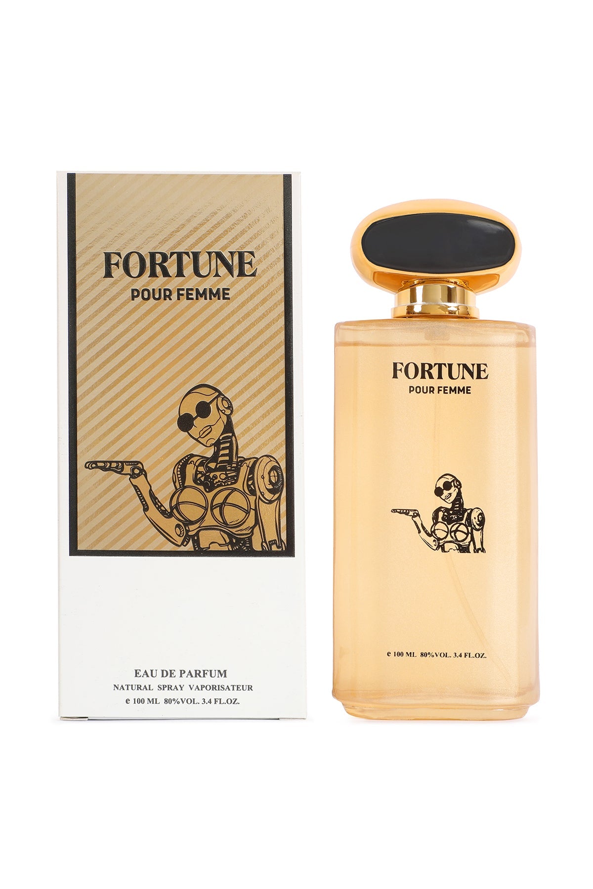 FORTUNE POUR FEMME SPRAY PERFUME EAU DE PARFUM FOR WOMEN - 100ML/3.4 FL.OZ.
