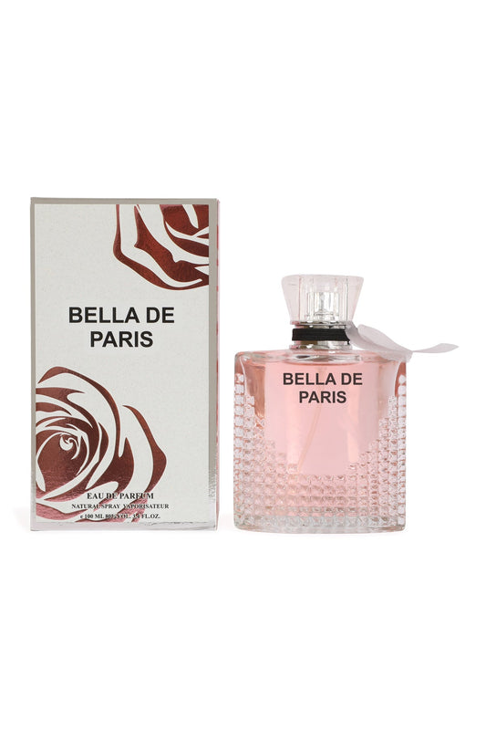 BELLA DE PARIS SPRAY PERFUME EAU DE PARFUM FOR WOMEN - 100ML/3.4 FL.OZ.
