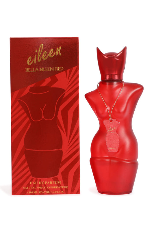 BELLA EILEEN RED SPRAY PERFUME EAU DE PARFUM FOR WOMEN - 100ML/3.4 FL. OZ.