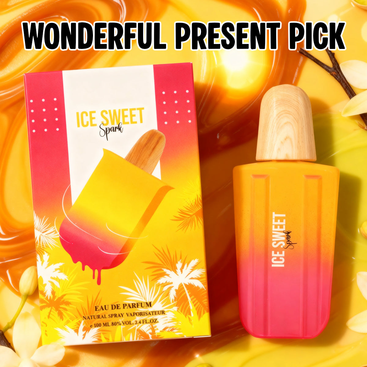 Ice Sweet Spark Spray Perfume Eau De Parfum For Women - 100ML/3.4FL.OZ./3PCS