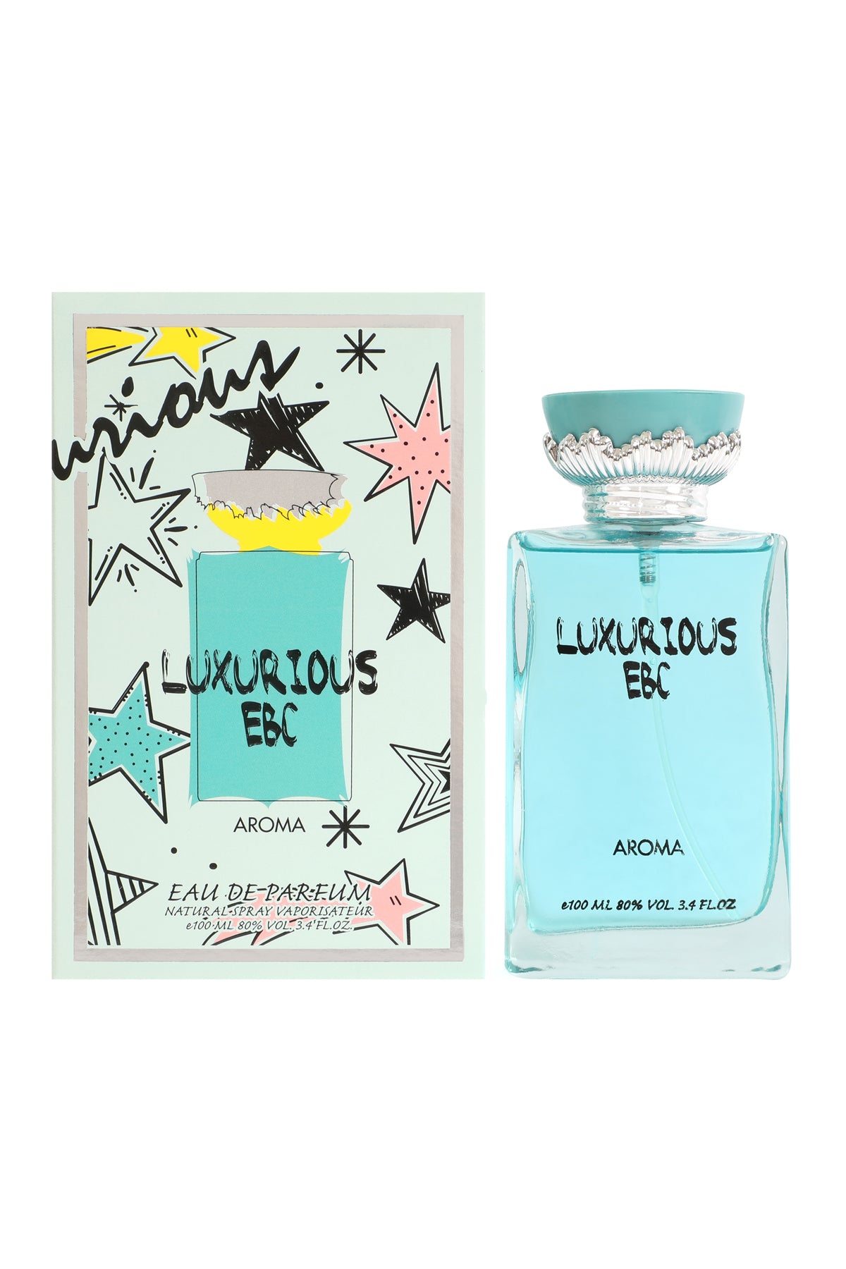 Luxurious Ebc Aroma Spray Perfume Eau De Parfum For Women - 100ML/3.4FL.OZ./3PCS