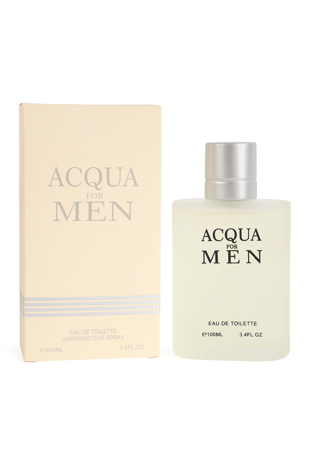 ACQUA FOR MEN SPRAY COLOGNE EAU DE TOILETTE FOR MEN - 100ML/3.4 FL.OZ.