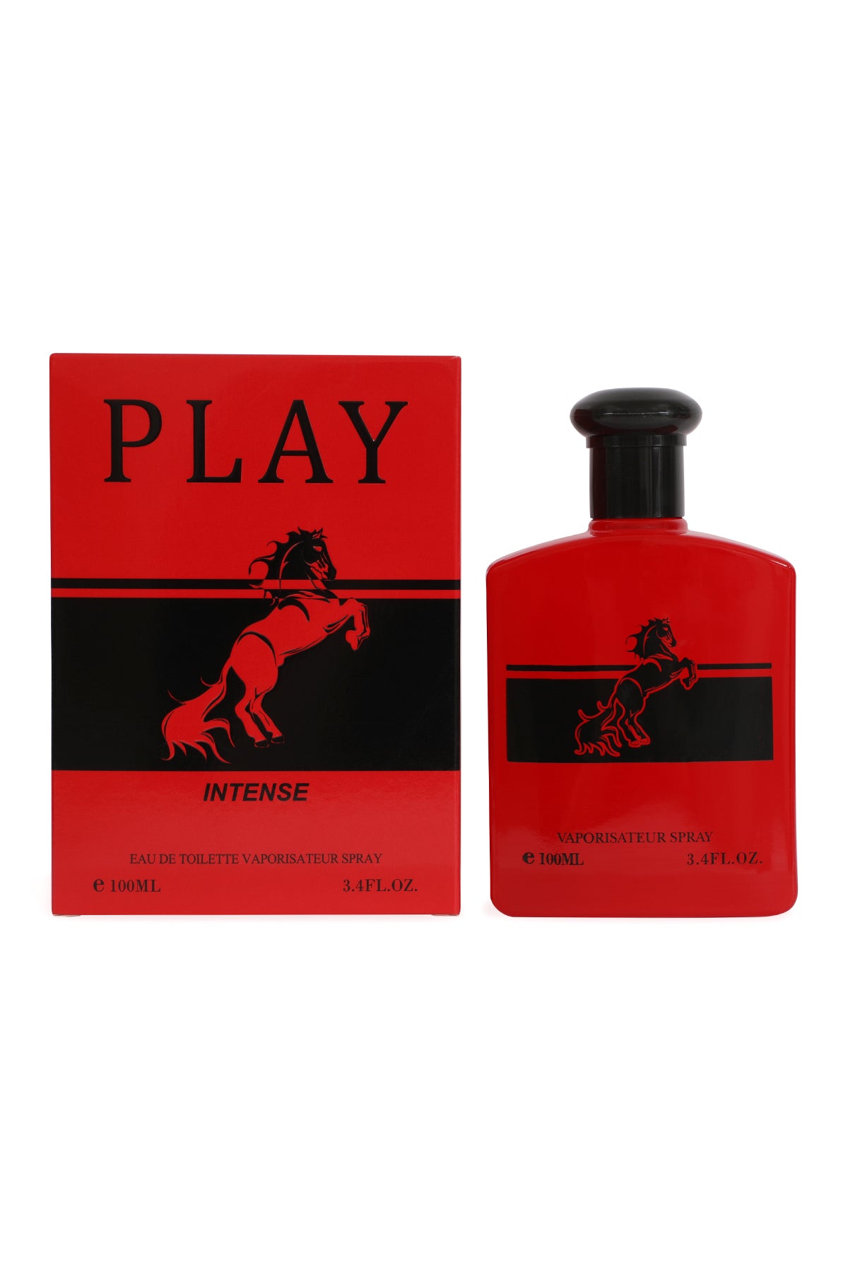 Play Intense Spray Cologne Eau De Toilette For Men - 100ML/3.4 FL.OZ./3PCS