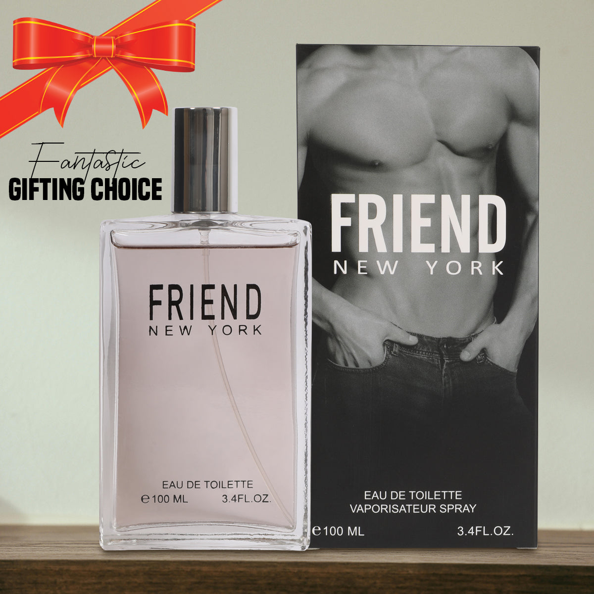 FRIEND SPRAY COLOGNE EAU DE TOILETTE FOR MEN - 100ML/3.4 FL.OZ.