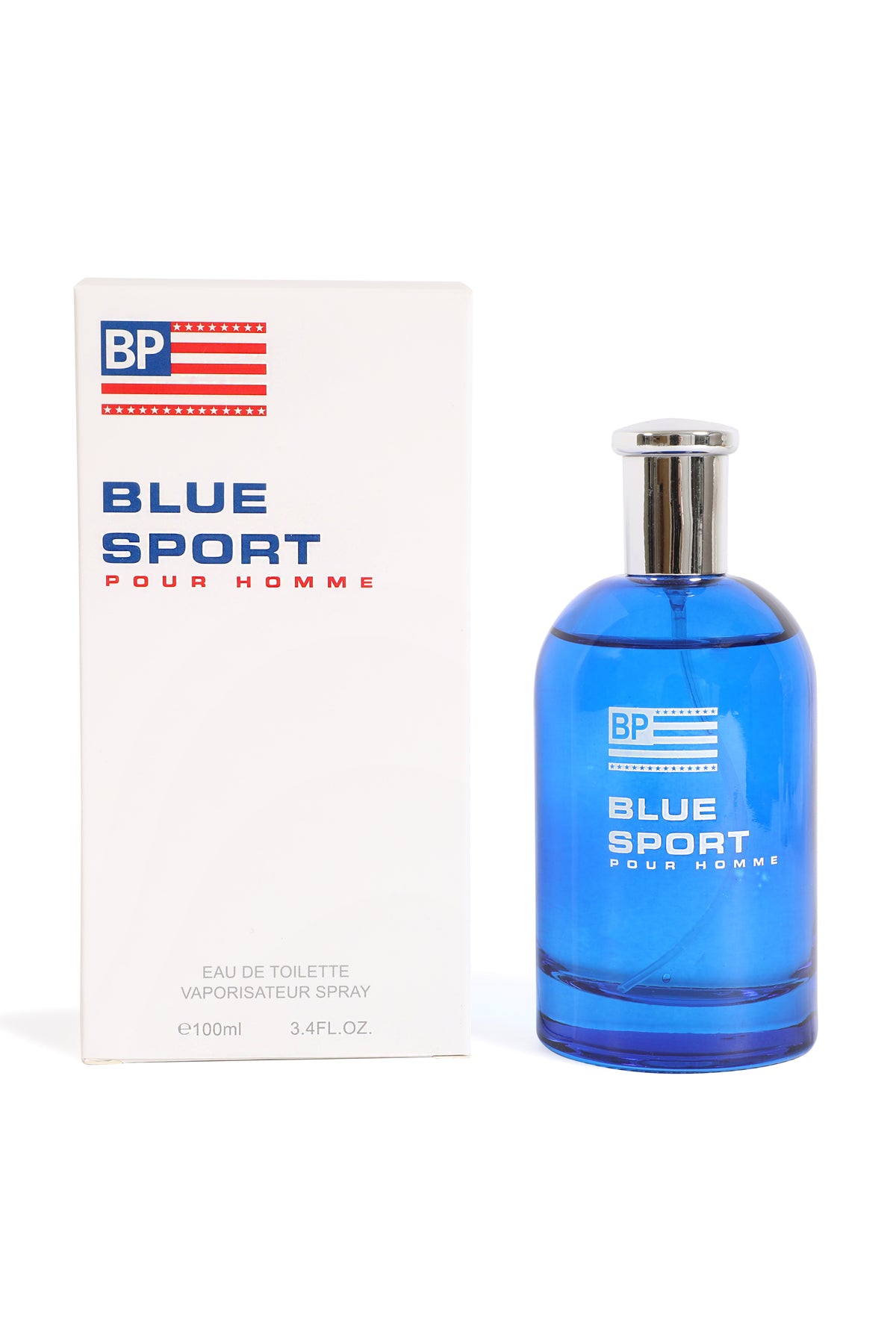 Blue Sport Spray Cologne Eau De Toilette For Men - 100ML/3.4 FL.OZ./3PCS