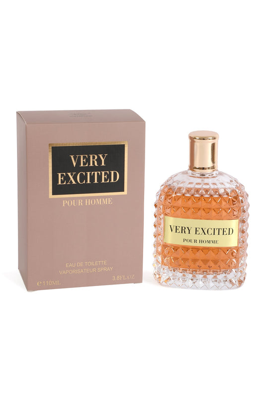 VERY EXCITED SPRAY COLOGNE EAU DE TOILETTE FOR MEN - 110ML/3.8 FL.OZ