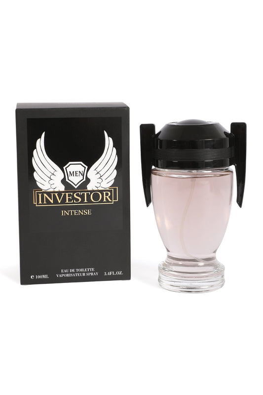 INVESTOR INTENSE SPRAY COLOGNE EAU DE TOILETTE FOR MEN - 100ML/3.4 FL.OZ.