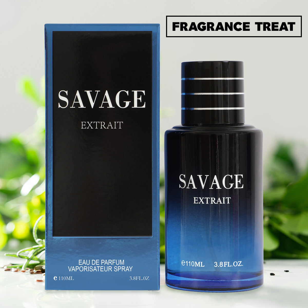 Savage Extrait Spray Perfume Eau De Parfum For Men - 100ML/3.4FL.OZ./3PCS