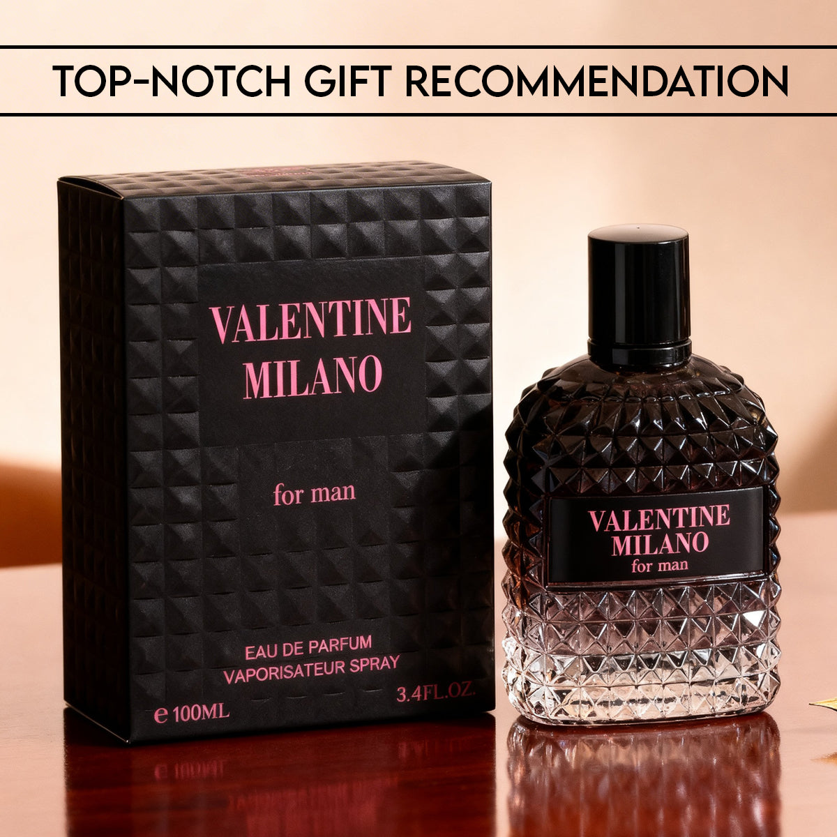 Valentine Milano Spray Perfume Eau De Parfum For Men - 100ML/3.4FL.OZ./3PCS