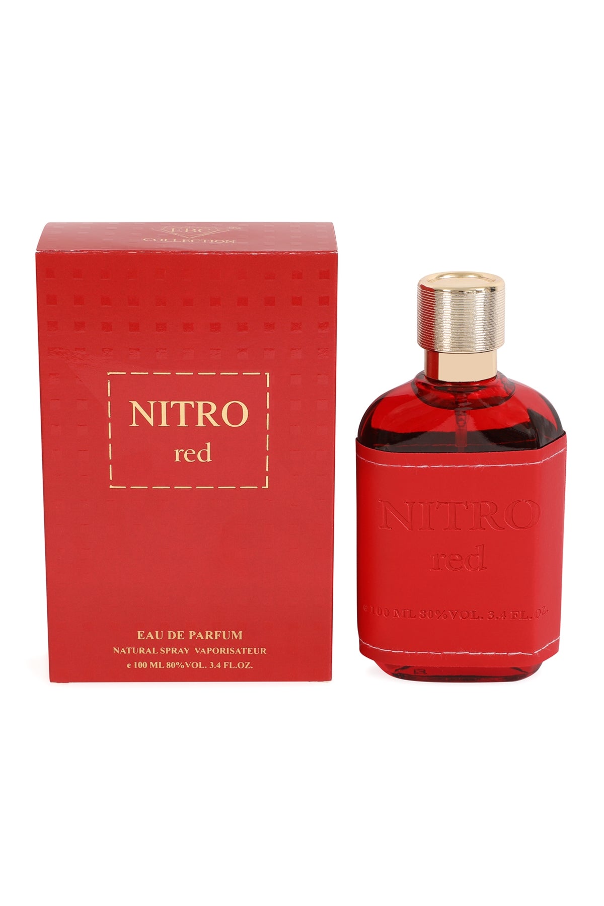 NITRO RED SPRAY PERFUME EAU DE PARFUM FOR MEN - 100ML/3.4FL.OZ.