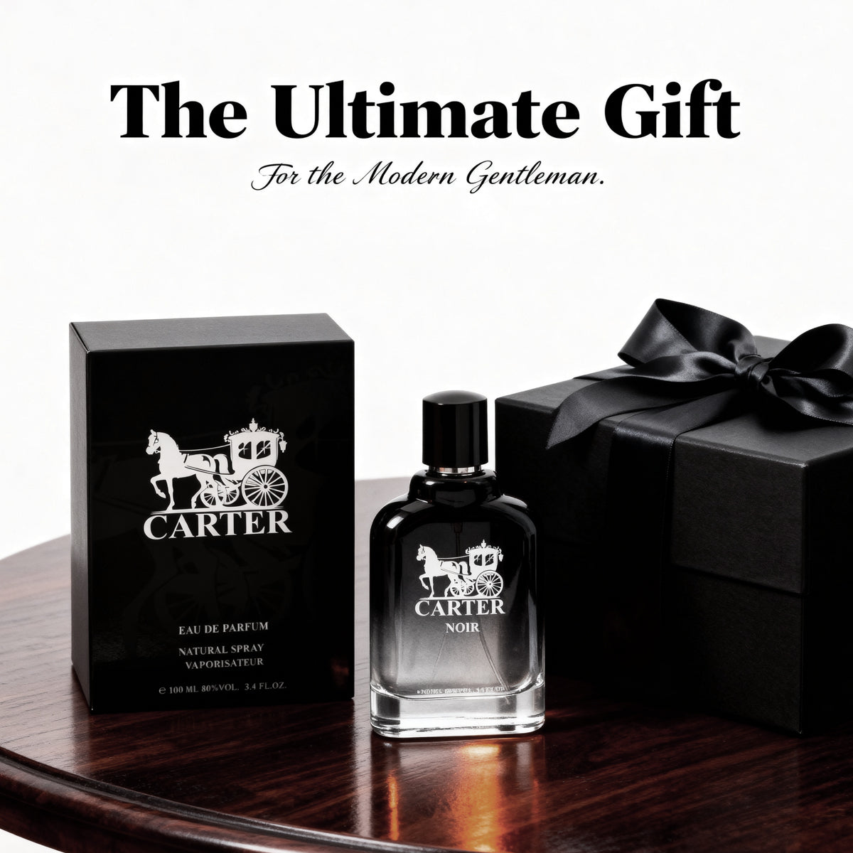 Carter Noir Spray Perfume Eau De Parfum For Men - 100ML/3.4FL.OZ./3PCS