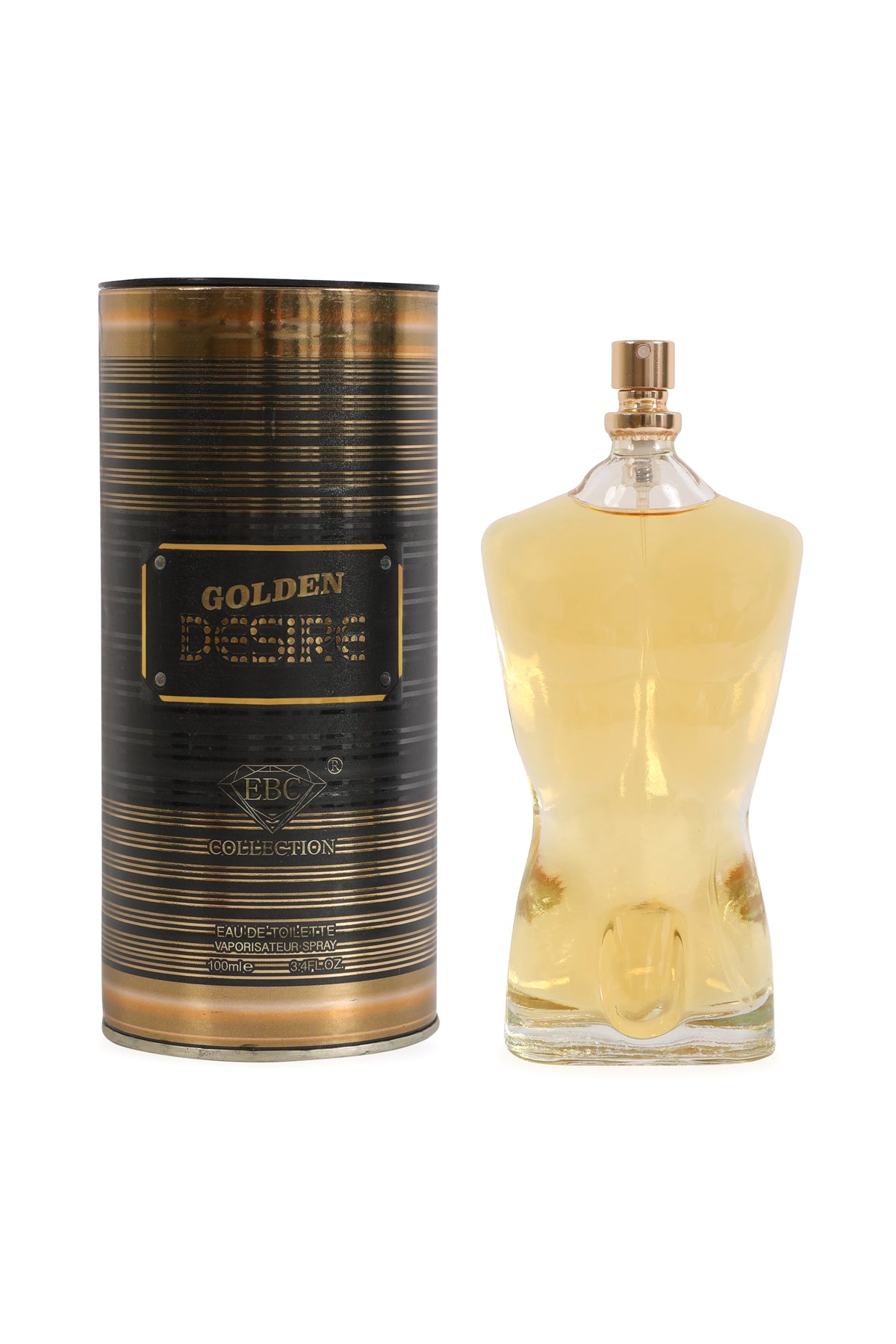 Golden Desire Spray Cologne Eau De Toilette For Men - 100ML/3.4 FL.OZ./3PCS