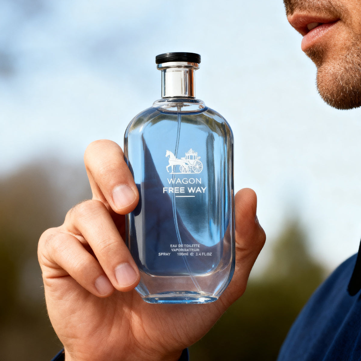 Wagon Freeway Spray Perfume Eau De Toilette For Men - 100ML/3.4 FL.OZ./3PCS