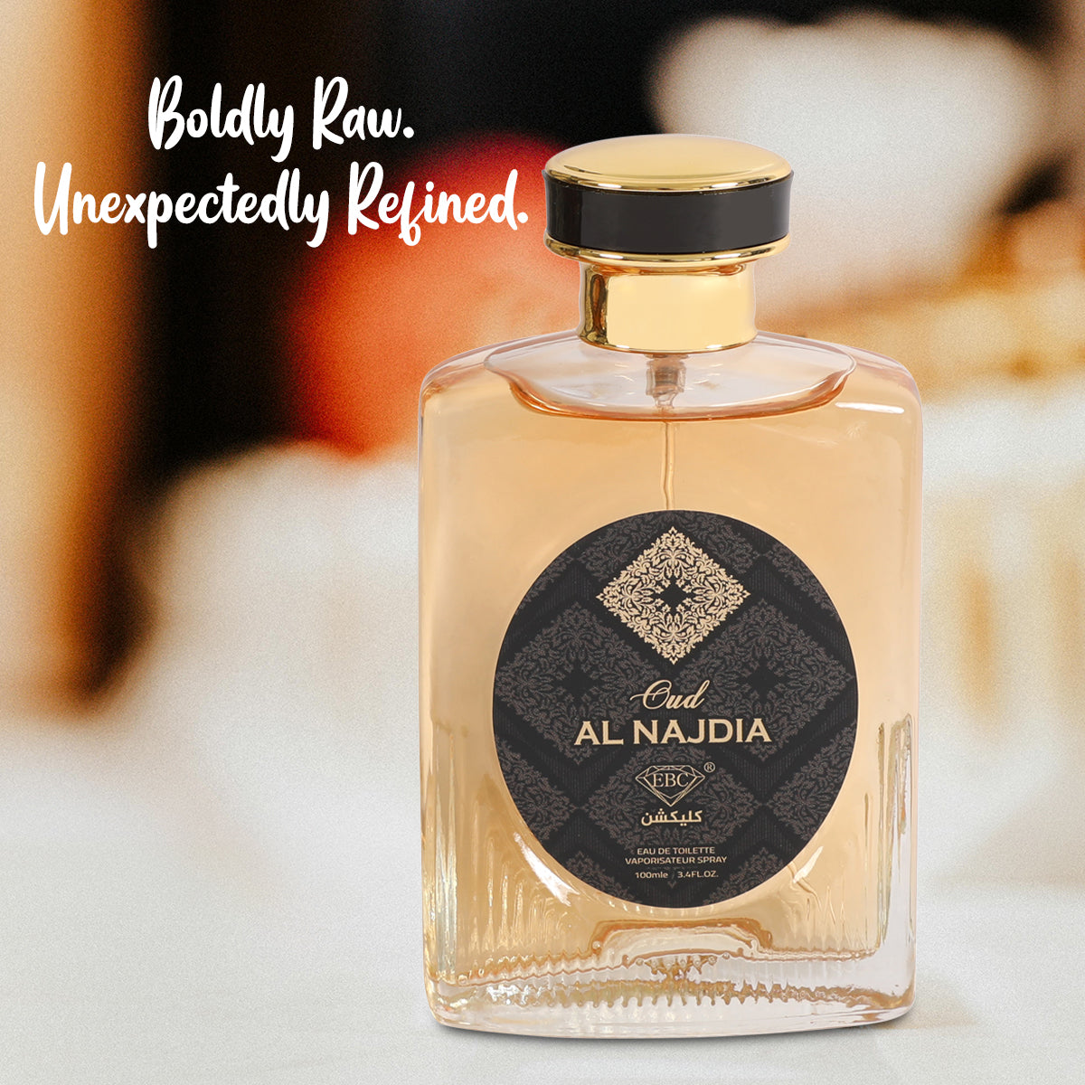 Oud Al Najdia  Spray Cologne Eau De Toilette For Men - 100ML/3.4 FL.OZ./3PCS
