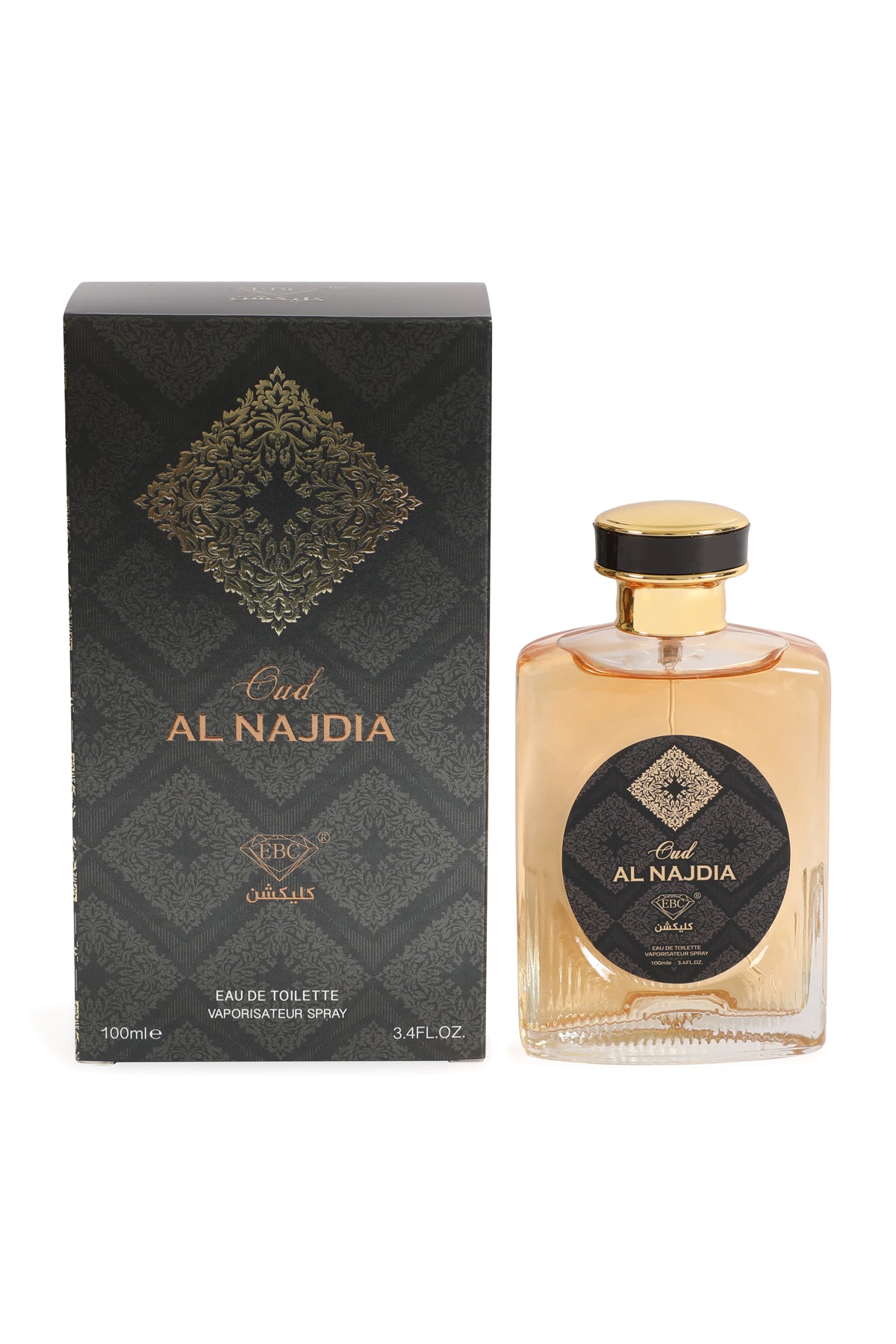 Oud Al Najdia  Spray Cologne Eau De Toilette For Men - 100ML/3.4 FL.OZ./3PCS