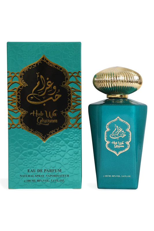 HUB WA GHARAM SPRAY PERFUME EAU DE PARFUM FOR MEN & WOMEN - 100ML/3.4 FL.OZ.
