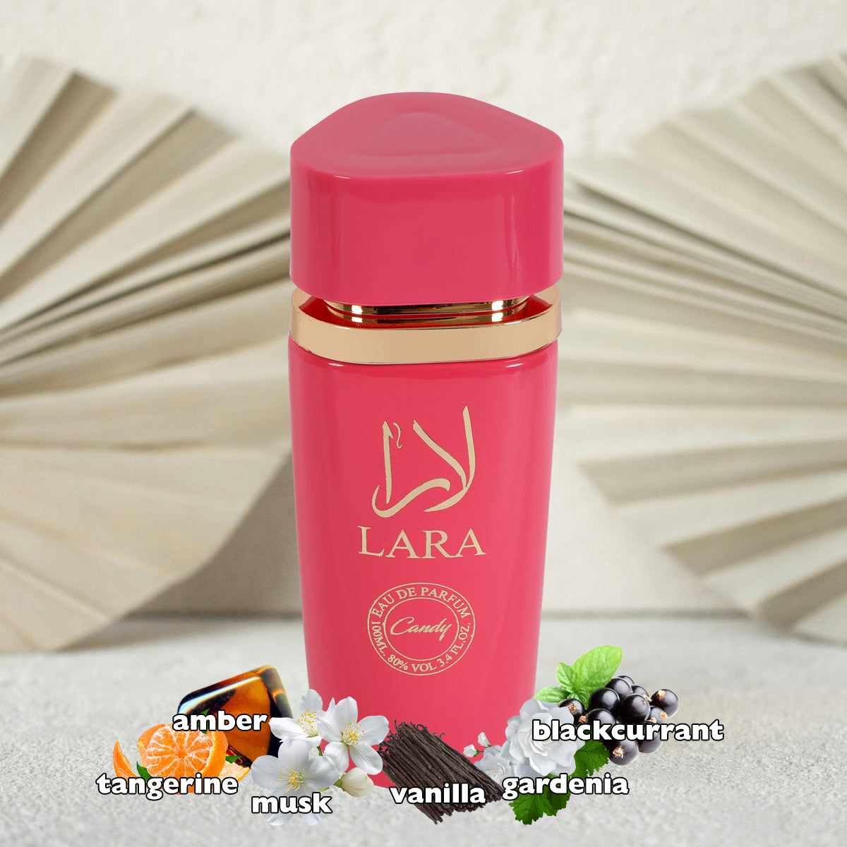 Lara Candy Spray Perfume Eau De Parfum For Women - 100ML/3.4 FL.OZ./3PCS