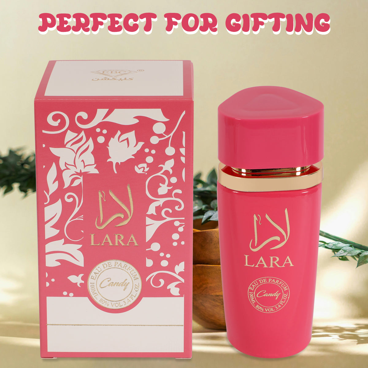 Lara Candy Spray Perfume Eau De Parfum For Women - 100ML/3.4 FL.OZ./3PCS