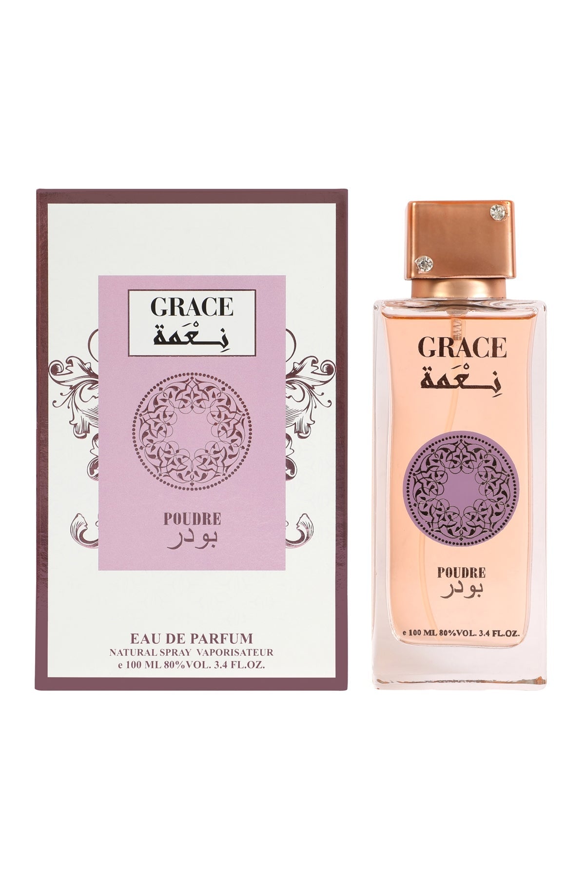 GRACE POUDRE SPRAY PERFUME EAU DE PARFUM FOR WOMEN - 100ML/3.4FL.OZ.