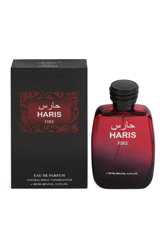 HARIS FIRE SPRAY PERFUME EAU DE PARFUM FOR MEN AND WOMEN - 100ML/3.4FL.OZ.