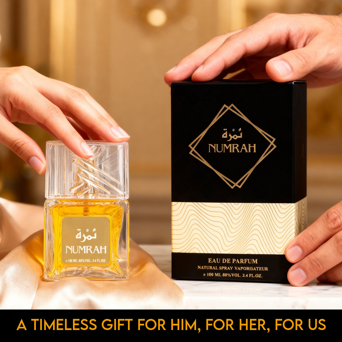 Numrah Spray Perfume Eau De Parfum For Men And Women - 100ML/3.4FL.OZ./3PCS