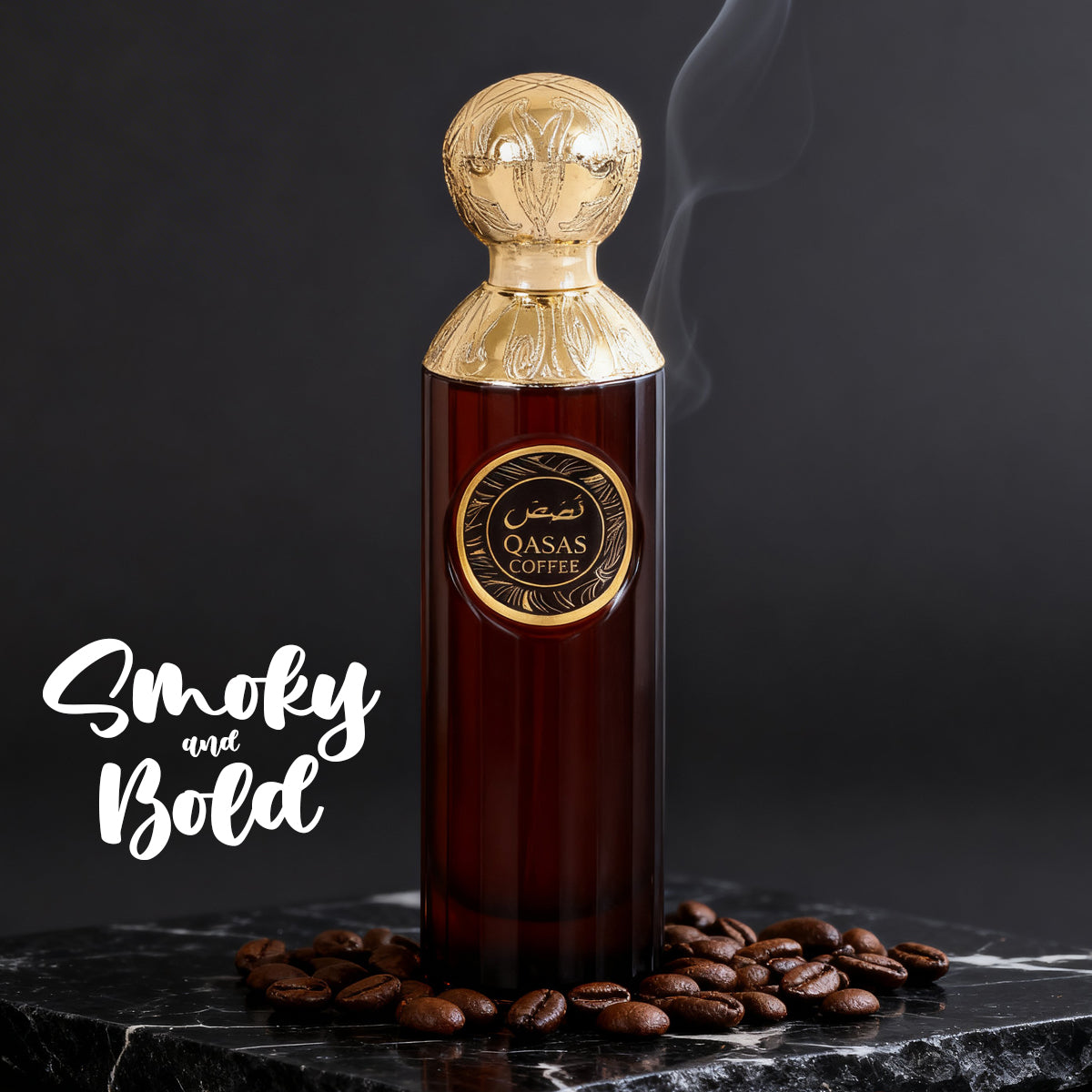 Qasas Coffee Spray Perfume Eau De Parfum For Men And Women - 100ML/3.4FL.OZ./3PCS