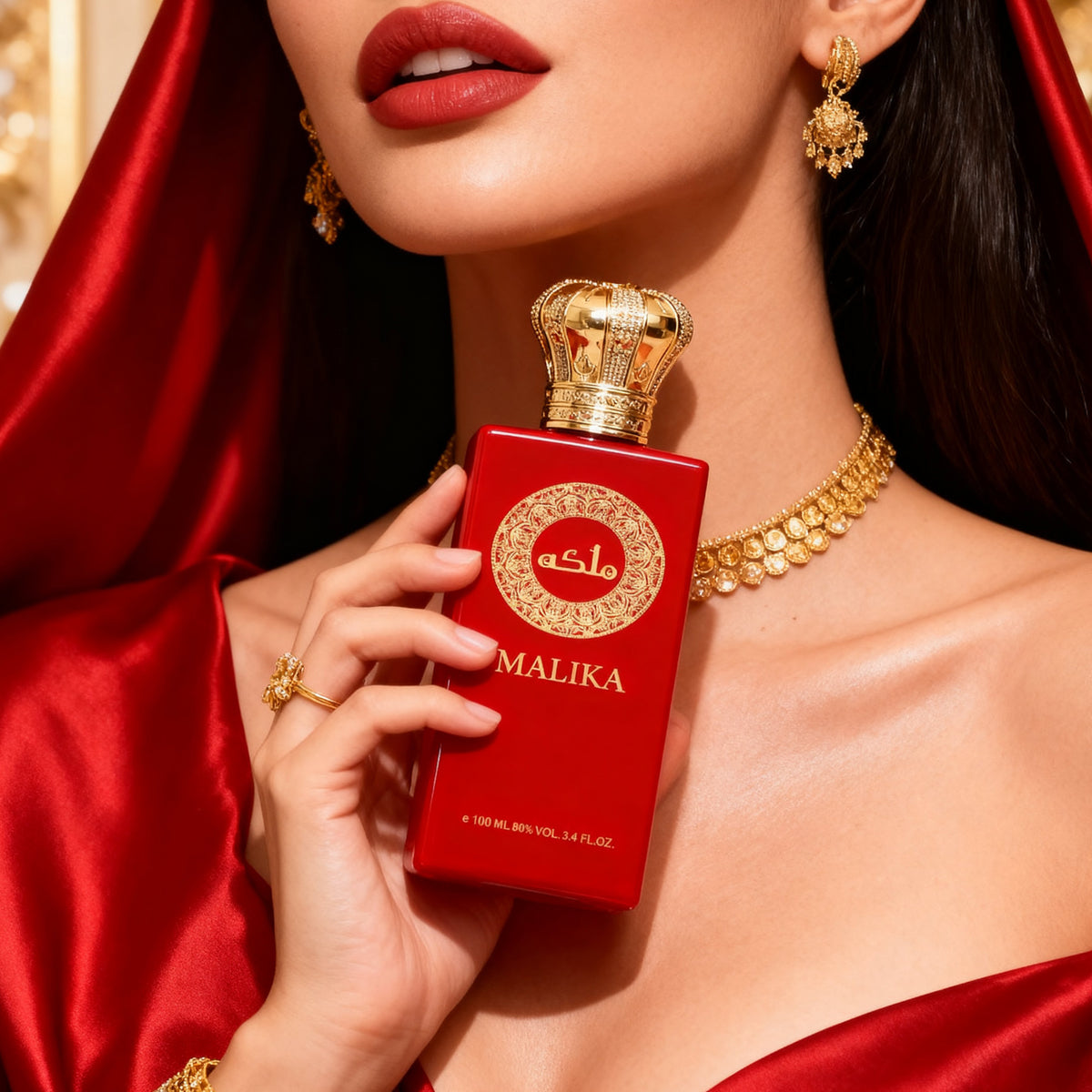 Malika Spray Perfume Eau De Parfum For Men And Women - 100ML/3.4FL.OZ./3PCS